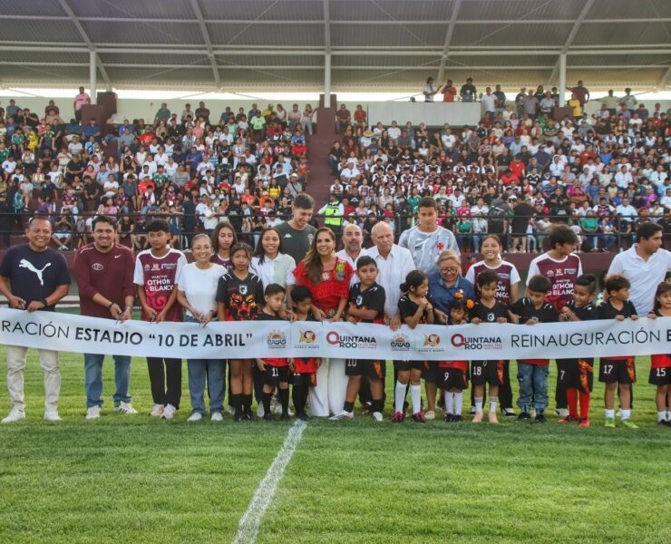 Renace un ícono: Chetumal vibra con el regreso del Estadio 10 de Abril y la pasión por el fútbol