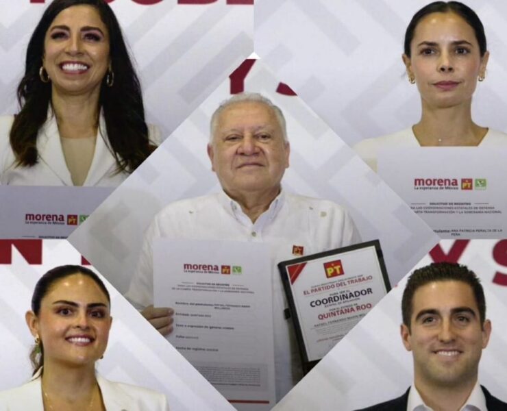 ¡Así arrancó la contienda! Cinco aspirantes de Quintana Roo buscan la Coordinación de la Transformación