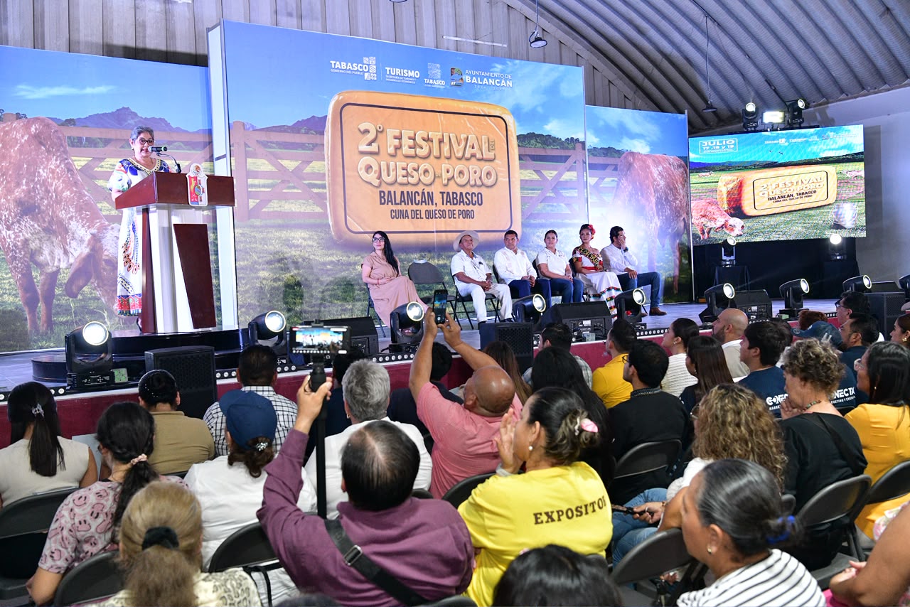 Balancán celebra al queso de poro