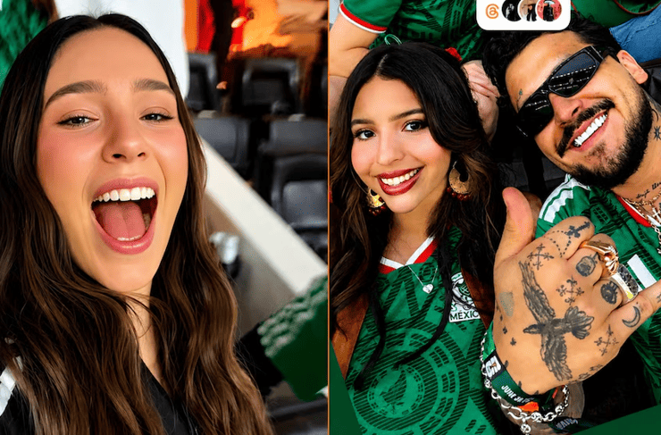 Belinda y Christian Nodal coinciden en el Mundial 2026
