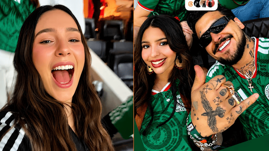 Belinda y Christian Nodal coinciden en el Mundial 2026