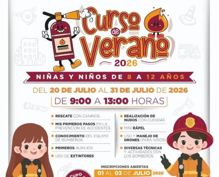 Curso de Verano 2026: Bomberos de Cancún abren inscripciones 