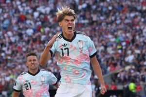 Charles De Ketelaere igualó momentáneamente el marcador para Bélgica con una destacada definición que mantuvo con vida a su selección hasta los minutos finales.