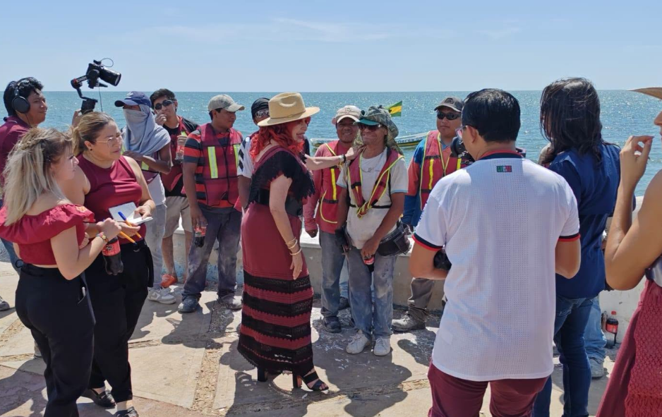Layda Sansores supervisa obras: avance sorprendente Campeche