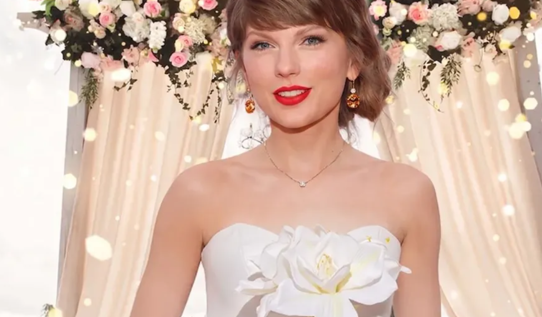 Vestido de novia de Taylor Swift en su boda con Travis Kelce
