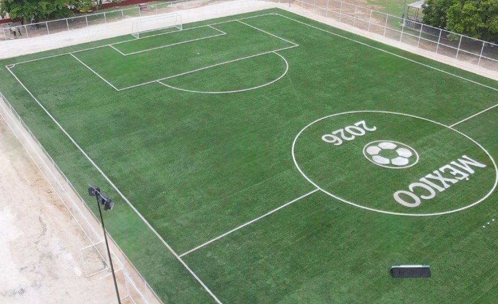 Campeche inaugura canchas sintéticas: cambio deportivo histórico