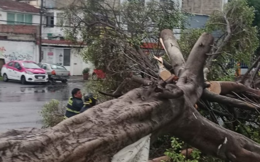 Tormenta azota de nuevo al suroriente de la CDMX