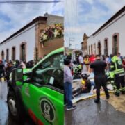 Un rayo deja 10 lesionados en Toluca