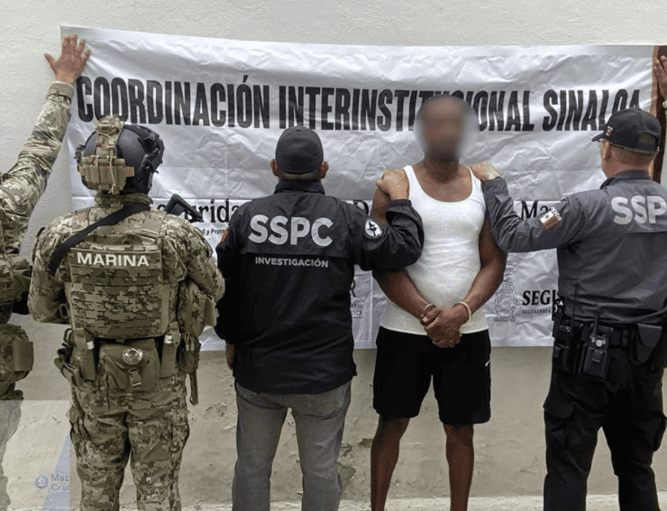 Capturan en Mazatlán a estadounidense