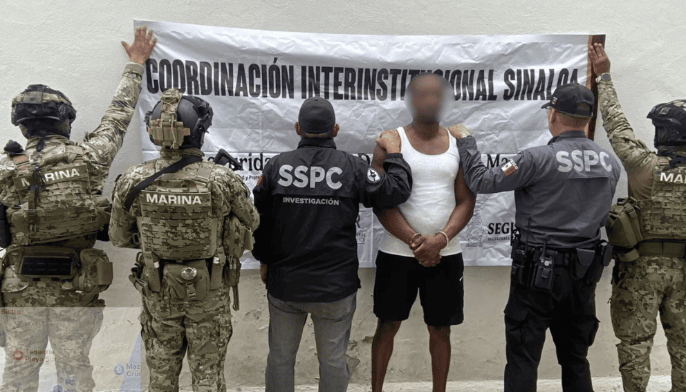 Capturan en Mazatlán a estadounidense