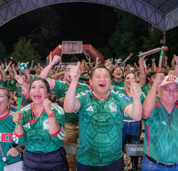 Casa llena en las zonas fan miles de familias disfrutaron la fiesta mundialista
