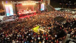 Autoridades estatales y federales inauguraron el Festival Cultural Ceiba 2026 en la Plaza de Armas de Villahermosa, dando inicio a una celebración que enaltece la cultura, historia y tradición de Tabasco.