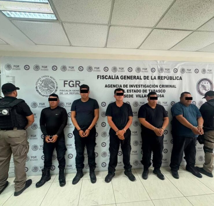 Detienen a seis servidores públicos de la SSPC en operativo Enjambre