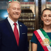 Embajador de EU responde a Sheinbaum sobre tráfico de armas