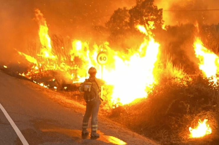 Europa enfrenta una ola de incendios sin precedentes