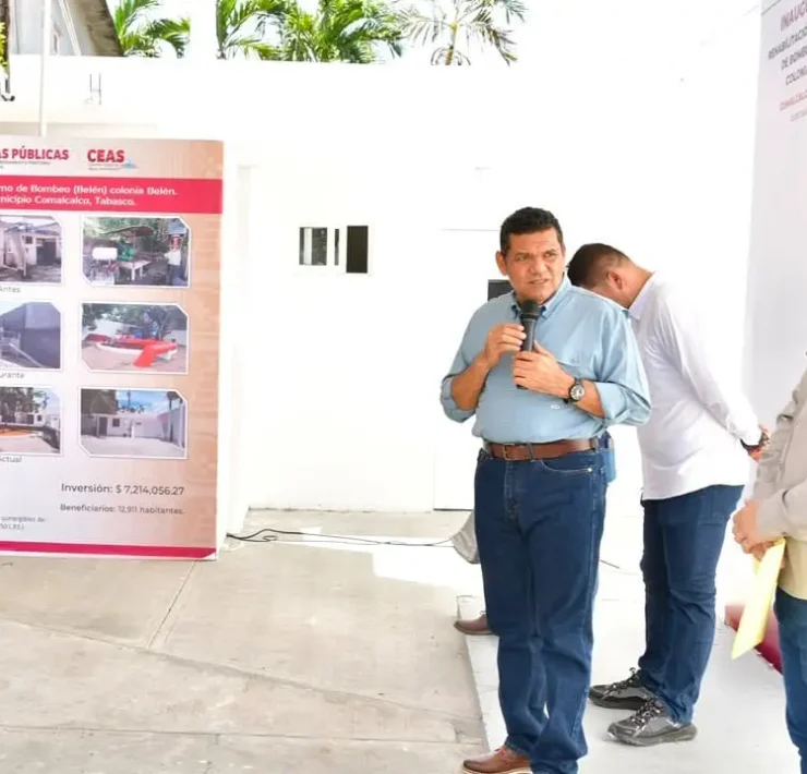 Fin a rezagos hidráulicos Gobierno fortalece servicios básicos en Comalcalco