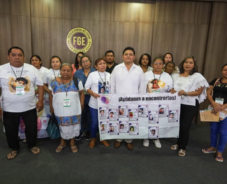 Fiscal de Yucatán fortalece coordinación con madres buscadoras mediante diálogo permanente