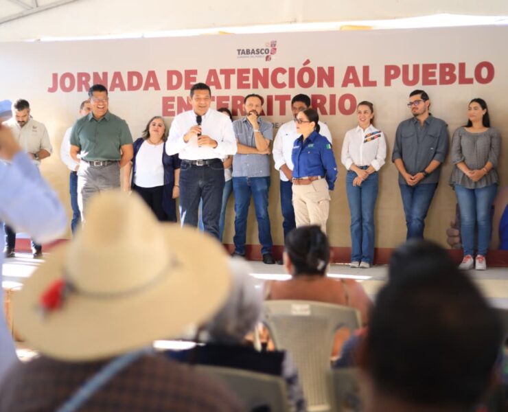 Fortalece Javier May la transformación de Tabasco