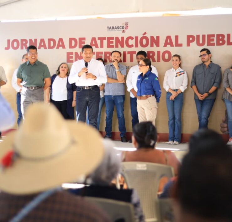 Fortalece Javier May la transformación de Tabasco