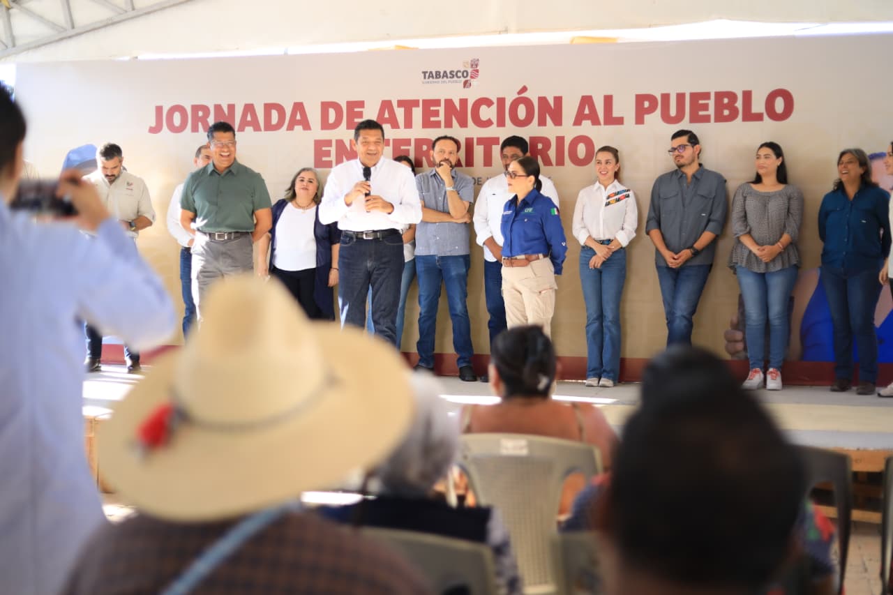 Fortalece Javier May la transformación de Tabasco
