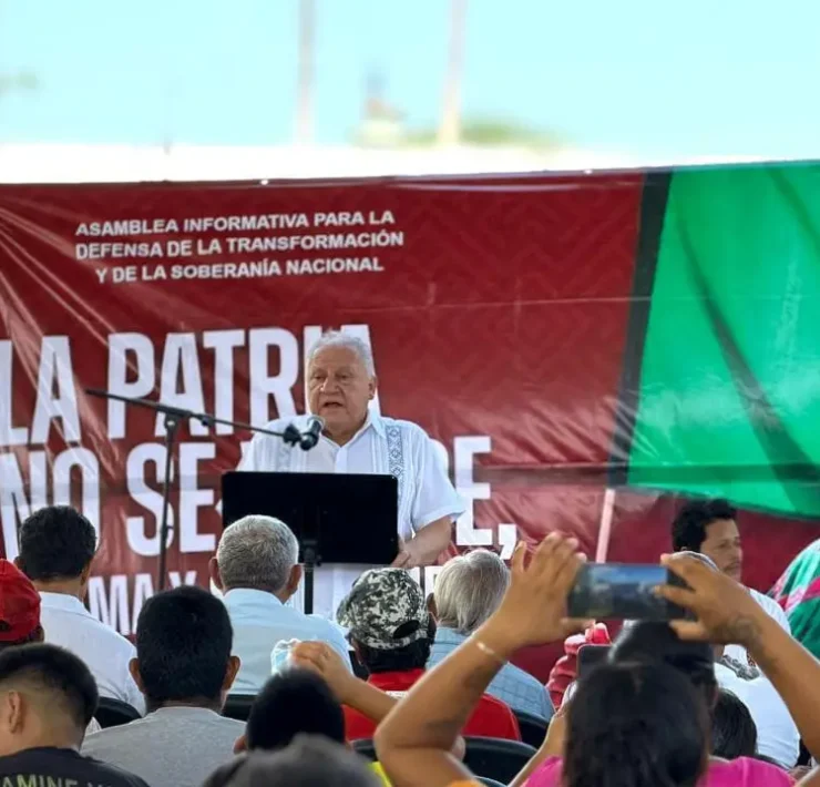 Fortalecer la defensa de la soberanía nacional, eje del mensaje de Rafa Marín