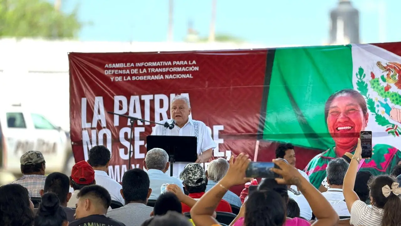 Fortalecer la defensa de la soberanía nacional, eje del mensaje de Rafa Marín