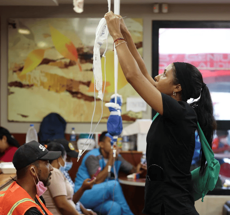 Hospitales al límite tras los terremotos