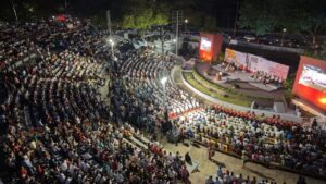 El Gobernador Javier May Rodríguez presentó su segundo informe trimestral y reafirmó que Tabasco avanza con Paso firme por el bienestar del pueblo, destacando programas sociales y acciones en favor de las familias tabasqueñas.