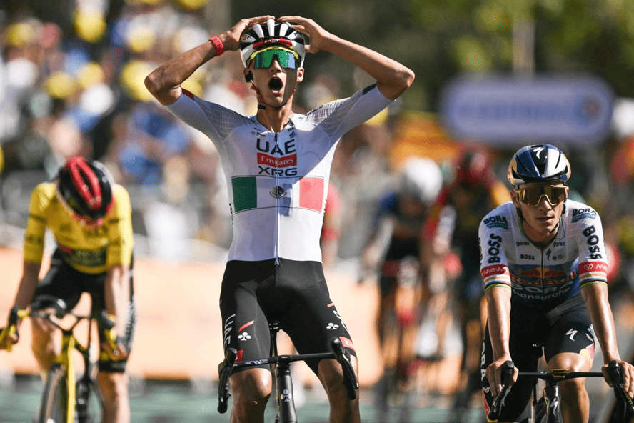 Isaac del Toro conquista la segunda etapa del Tour de Francia