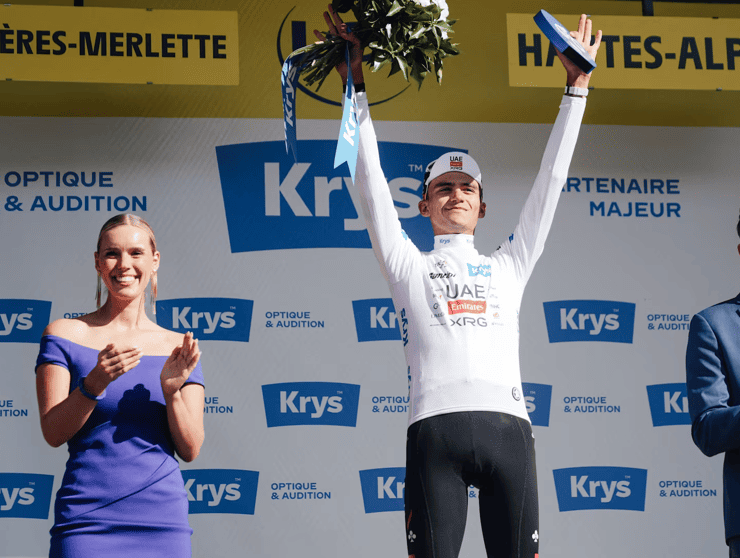 Isaac del Toro hace historia en el Tour de Francia 2026