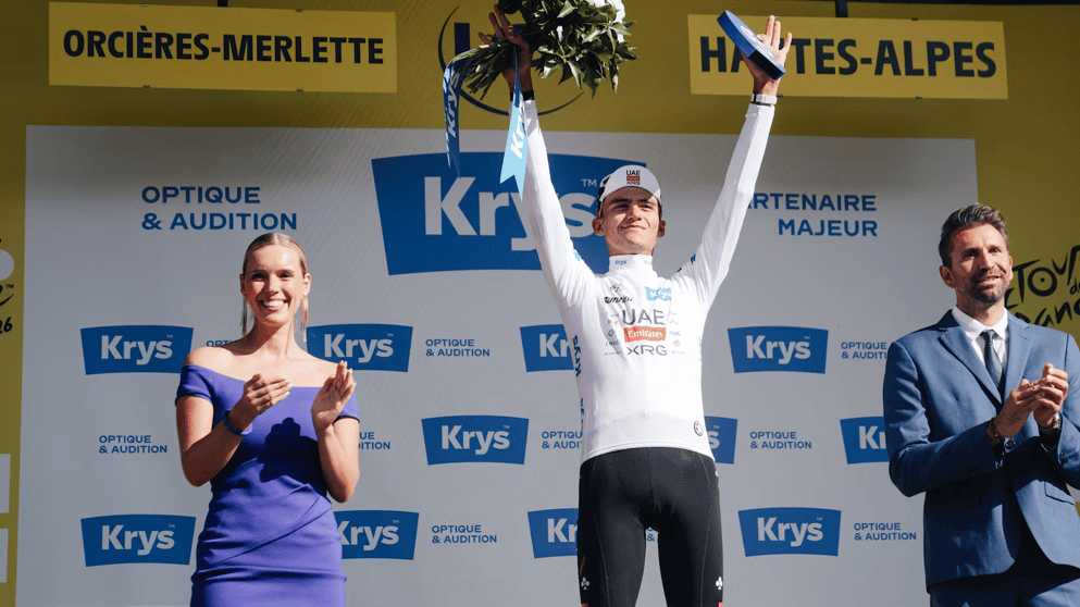 Isaac del Toro hace historia en el Tour de Francia 2026