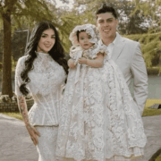 Karely Ruiz celebra el bautizo de su hija Madisson con una lujosa fiesta