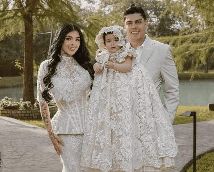 Karely Ruiz celebra el bautizo de su hija Madisson con una lujosa fiesta