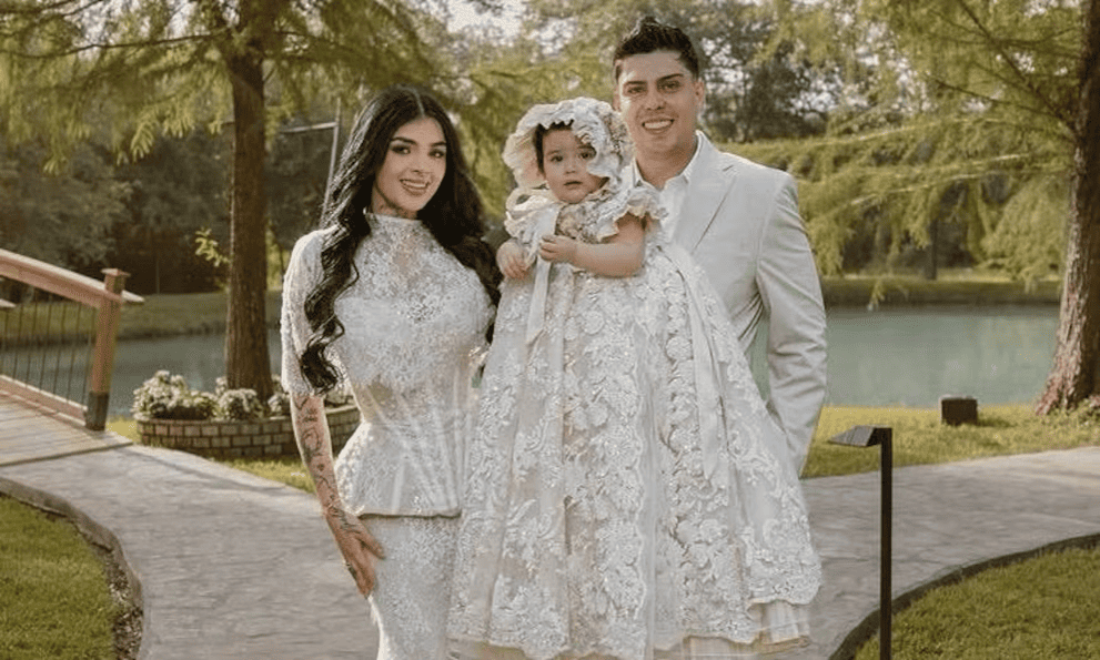Karely Ruiz celebra el bautizo de su hija Madisson con una lujosa fiesta