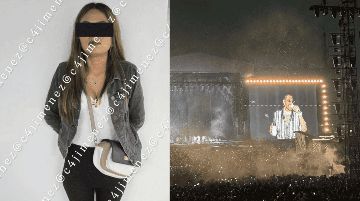 Mujer es detenida por presuntos robos a fans de Grupo Firme