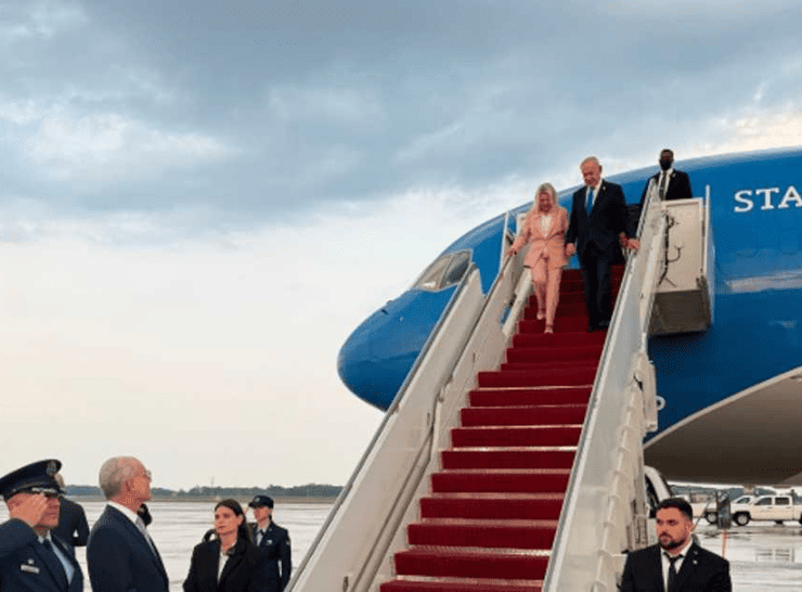 Netanyahu llega a Estados Unidos para reunirse con Trump