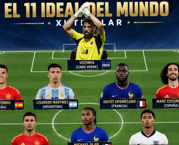Once ideal de la justa internacional de selecciones 2026 las estrellas del torneo