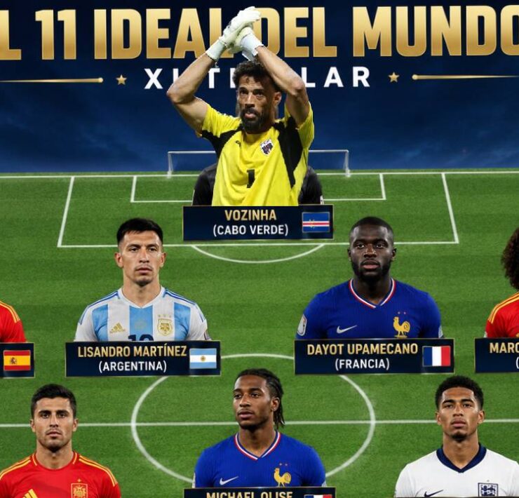 Once ideal de la justa internacional de selecciones 2026 las estrellas del torneo