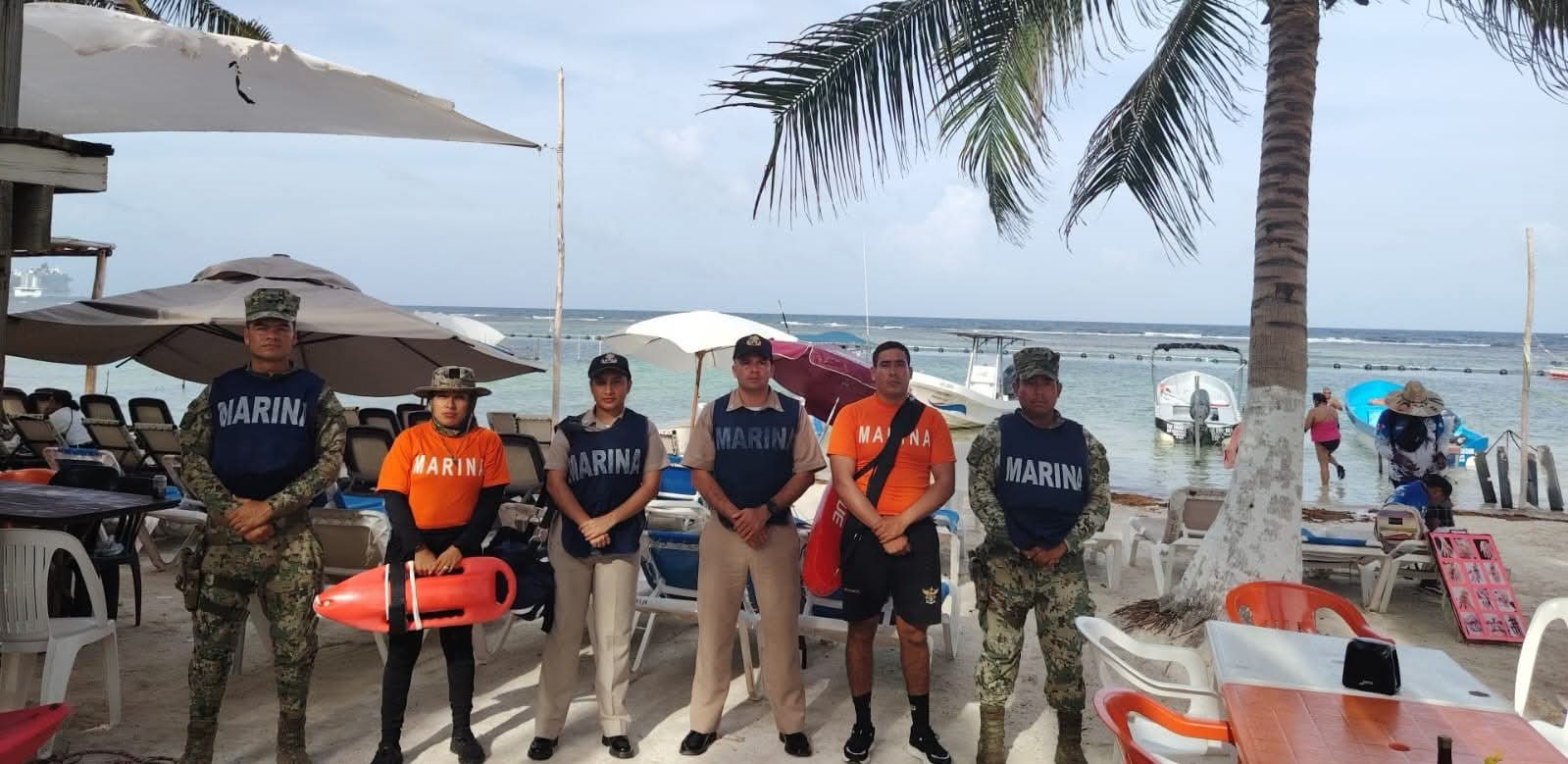Operación Salvavidas Verano 2026 inicia protección en playas de Chetumal
