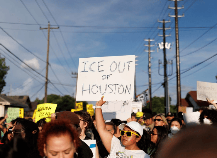 Operativo de ICE en Texas