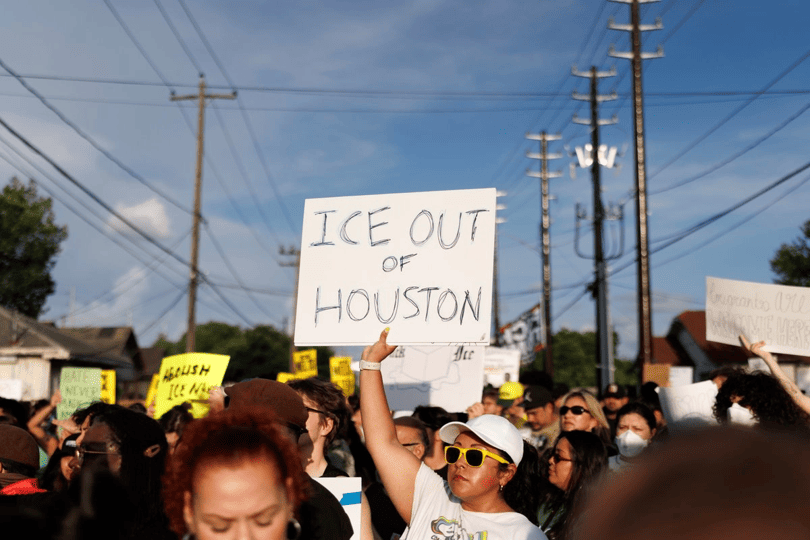 Operativo de ICE en Texas