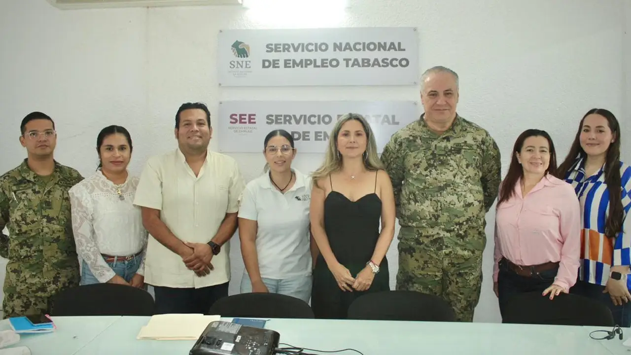Oportunidades laborales en Tabasco Marina y Servicio Estatal de Empleo impulsan el trabajo formal
