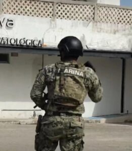 Los operativos se desarrollan bajo un amplio despliegue de seguridad, mientras personal ministerial lleva a cabo las diligencias correspondientes en los inmuebles intervenidos