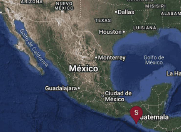 Sismo de magnitud 7.4 sacude la costa de Chiapas