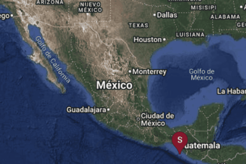Sismo de magnitud 7.4 sacude la costa de Chiapas