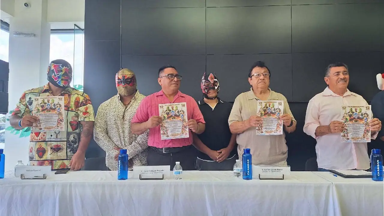 Todo está listo para la PYV Manía XXIII función de lucha libre en Mérida con estrellas y sorpresas