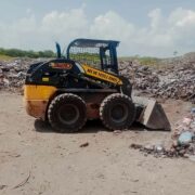 Trabajos en basurero de El Cuyo mejoran acceso para recolección eficiente de residuos