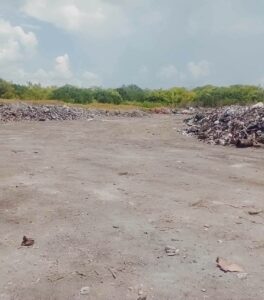 Realizaron trabajos de acomodo de residuos