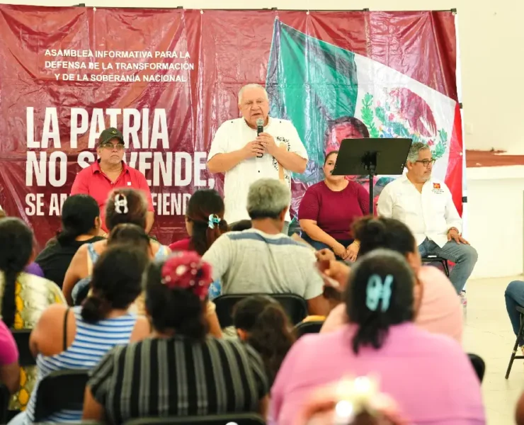 Unidad en Alfredo V. Bonfil reúne a la militancia de la 4 T