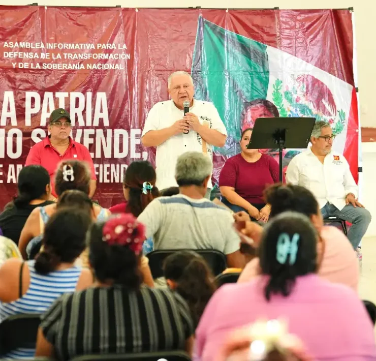 Unidad en Alfredo V. Bonfil reúne a la militancia de la 4 T